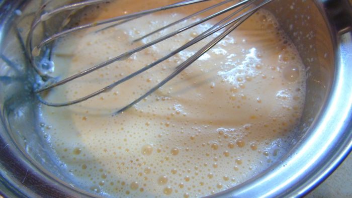 Панна-котта с хурмой