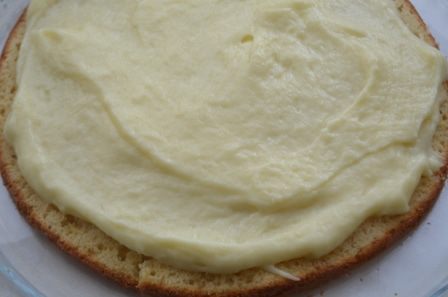 Бостонский пирог с ванильным заварным кремом