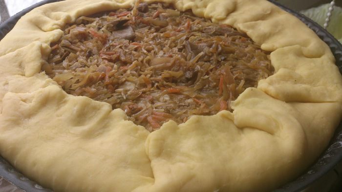 Тесто для пирога по старинному рецепту 