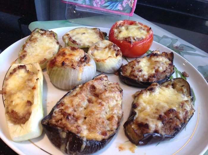 Фаршированные овощи