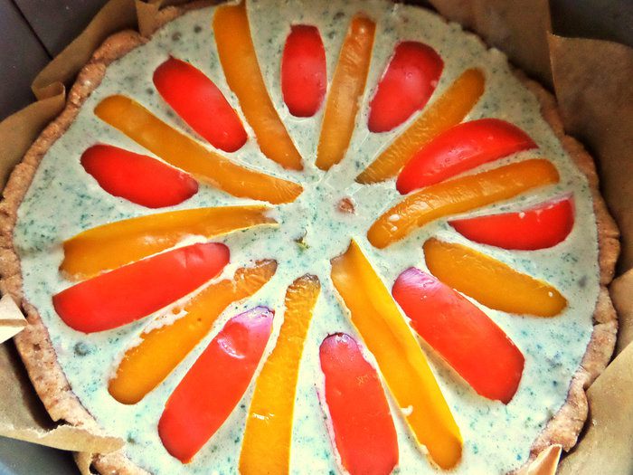Киш «Тунец с овощами»