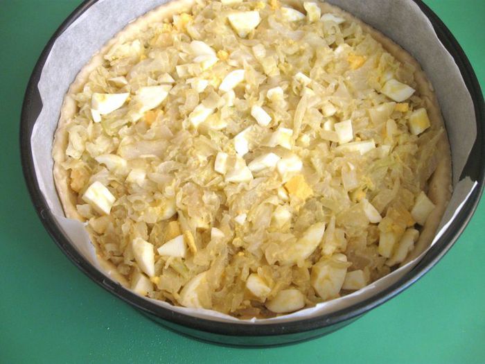 Пирог с капустой
