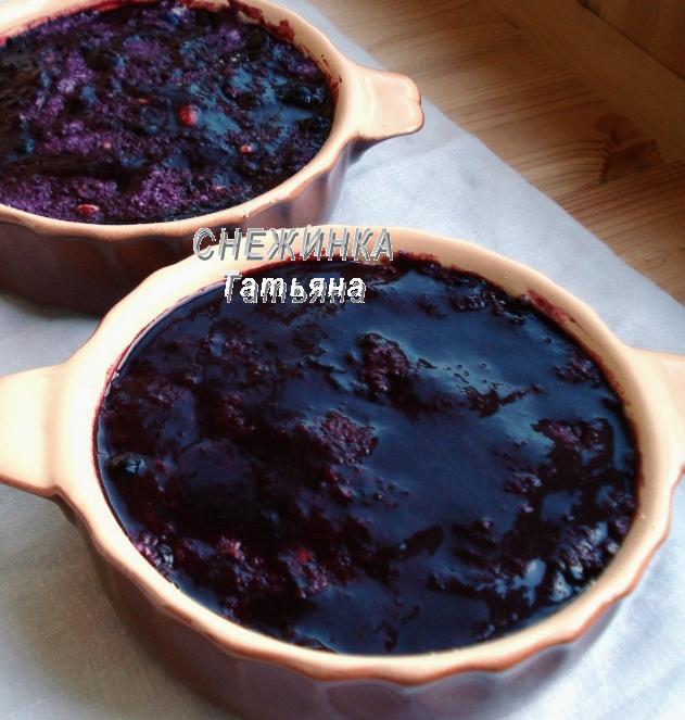 Паштет куриный с черникой