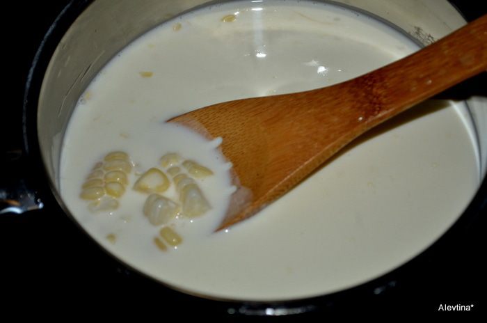 Кукурузное мороженое