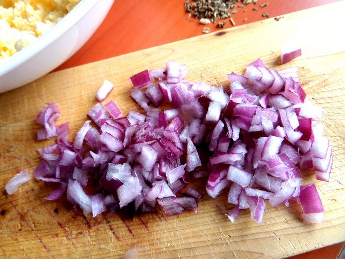 Бутерброды открытые с сырно-яичной начинкой