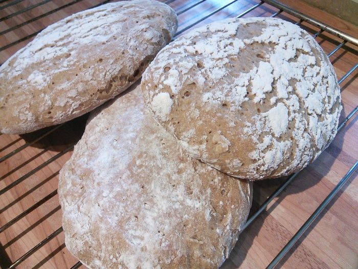 Рогиатта (чиабатта на ржаной муке) 