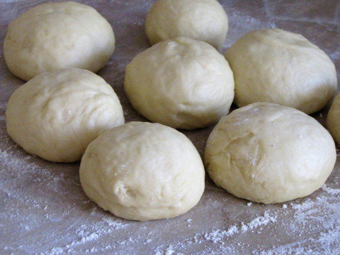 Молочные рогалики