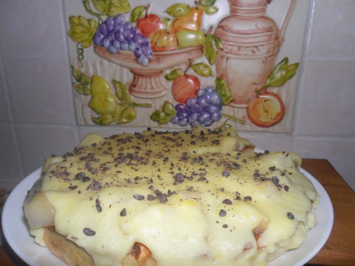 Тарт с грушами