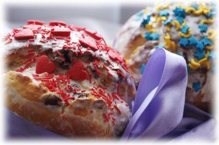 Традиционный кулич на сметане