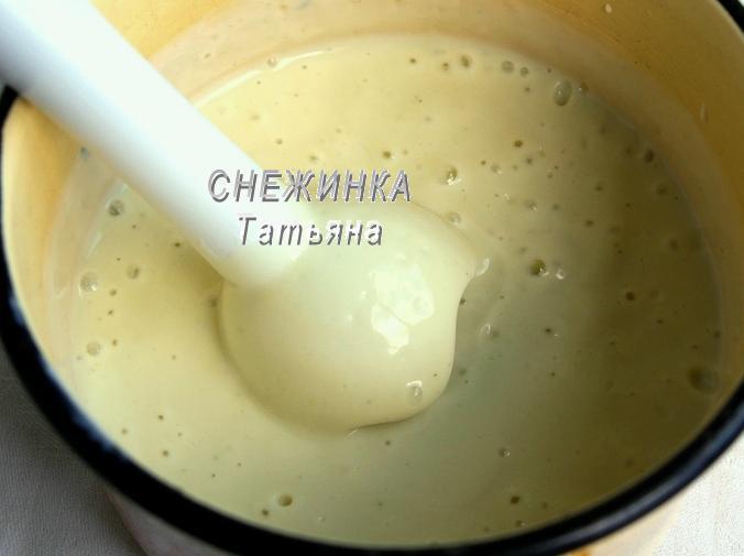 Мятное мороженое с руколой