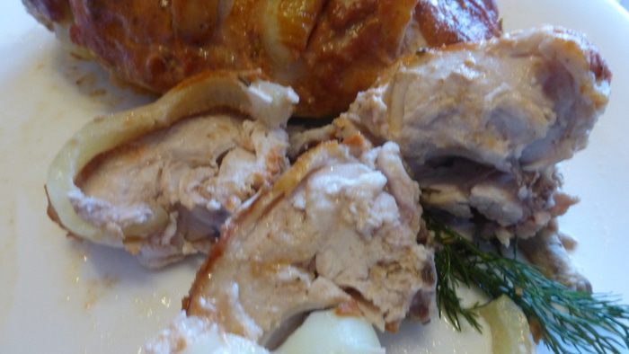 Запеченая куриная грудка