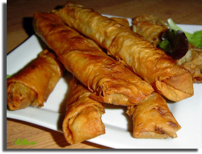 Горячая закуска из лаваша