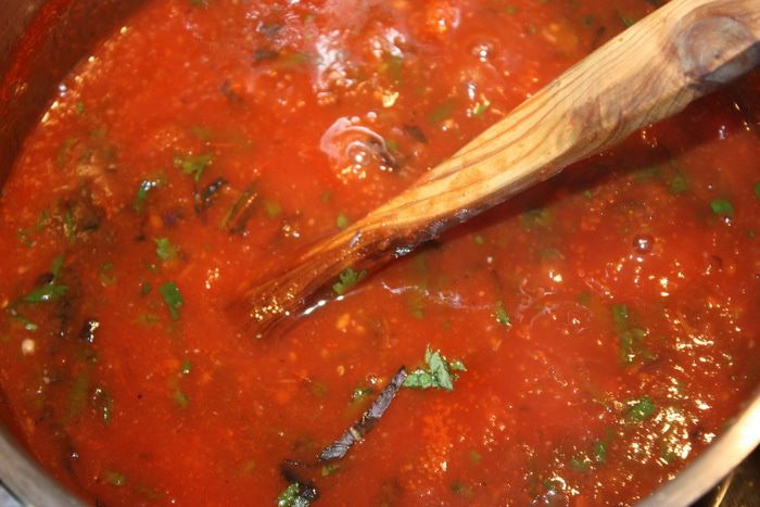 Консервированный салат из баклажанов с кабачками