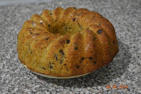 Зимний кекс с орехами и сухофруктами