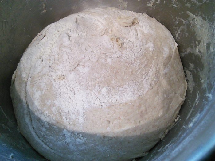 Картофельный хлеб на миндальной муке