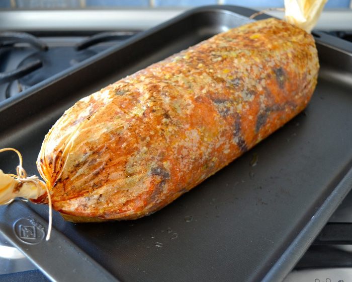 Баклажанный рулет (Polpettone di melanzane)