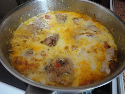 Филе из свинины с карри