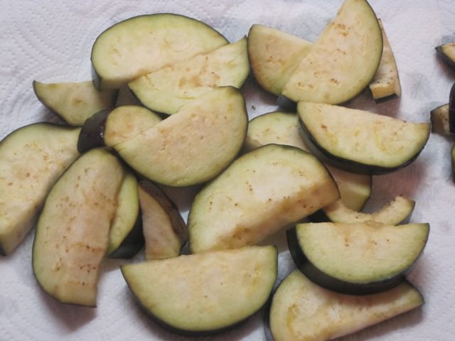 Пряные баклажаны