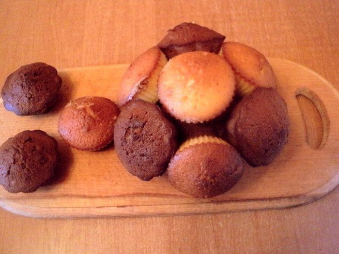 Капкейки «Букет роз»