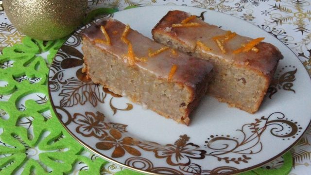 Кекс из вареного апельсина