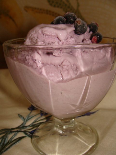 Сливочное мороженое &amp;quot;Сиреневое облако&amp;quot;