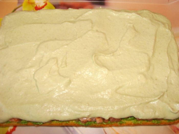 Закусочный торт &amp;quot;Зеленый тирамису&amp;quot;