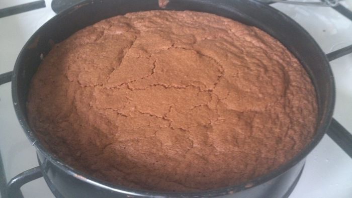 Шоколадно-гречневый торт