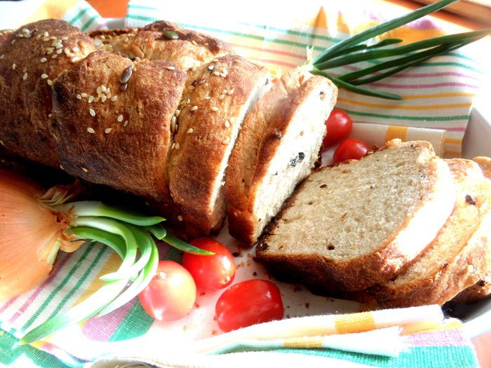 Постный хлеб &amp;quot;Оливковый&amp;quot;