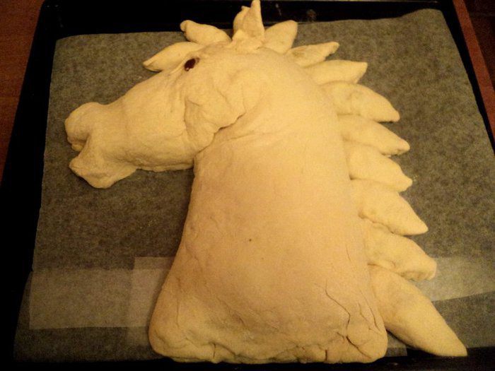 Пирог-кулебяка «Лошадка»