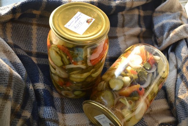 Салат овощной &amp;quot;Краски лета&amp;quot;