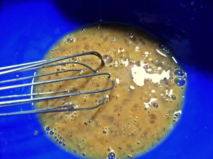 Гренки с овощами под сыром