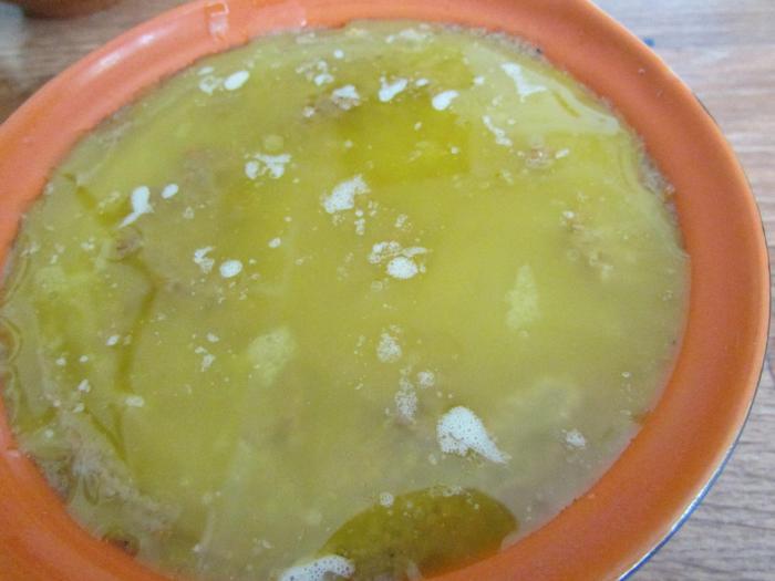 Паштет из куриных желудков с морковью и луком