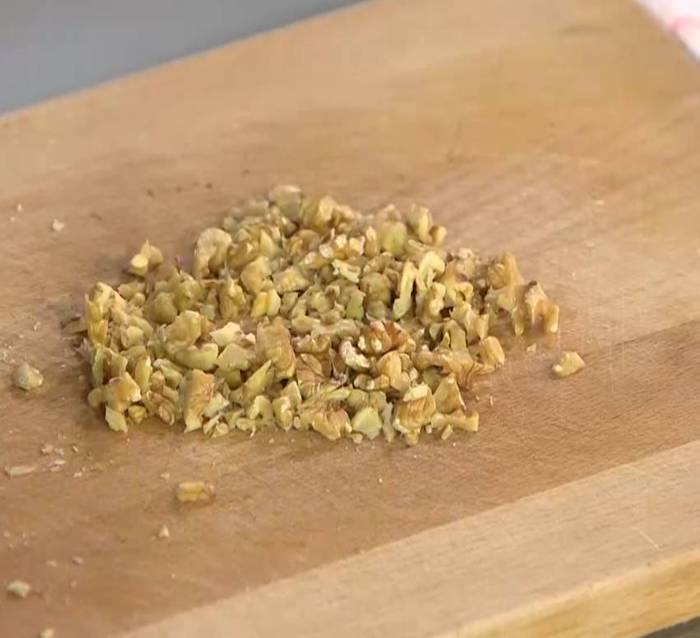 Песочное печенье на грецких орехах 
