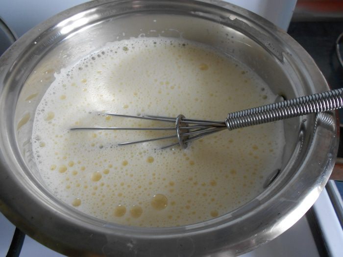 Мороженое с ежевикой
