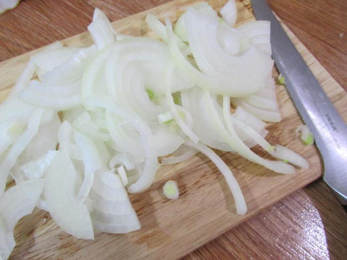 Картофельный мильфей с беконом