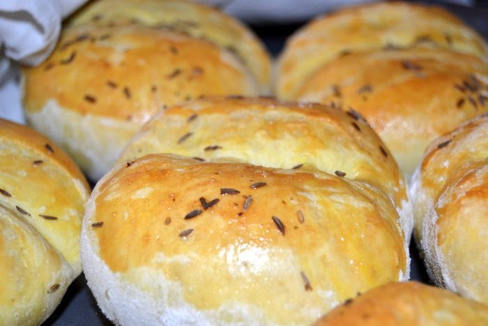 Булочки с шафраном от Ришара Бертине