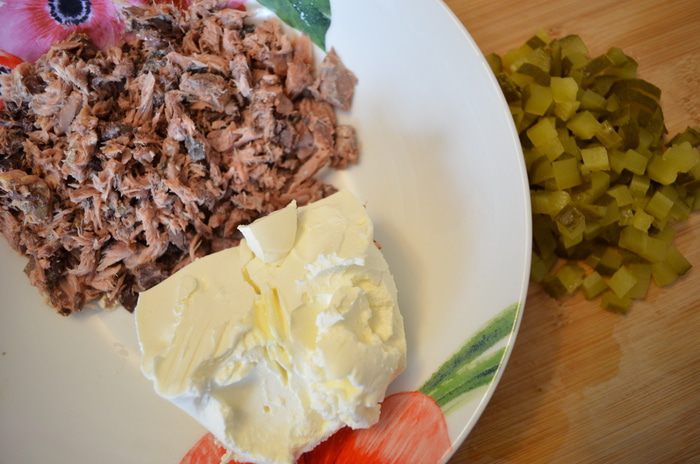 Паста из тунца