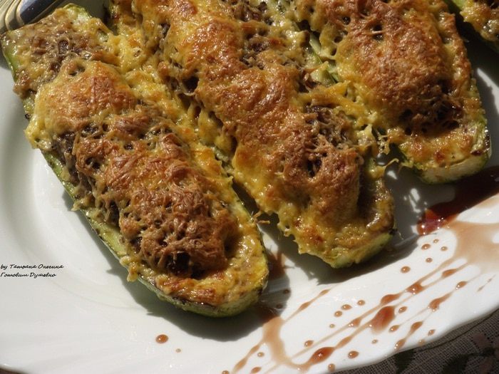 Фаршированные кабачки