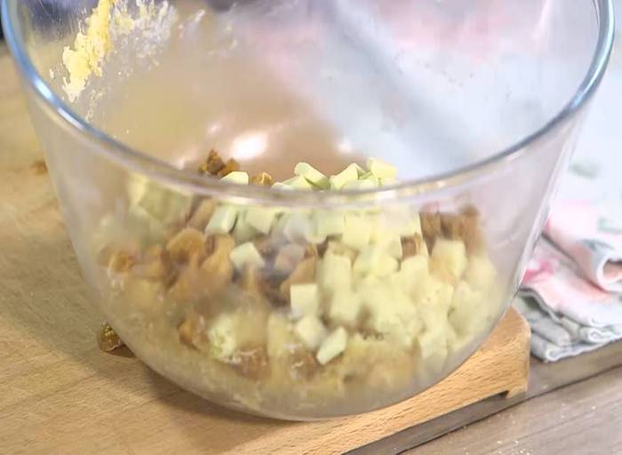 Печенье из цельнозерновой муки с шоколадом и инжиром 