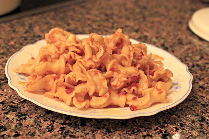 Паста &amp;quot;Гильи аррабьяти&amp;quot;