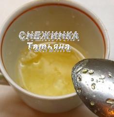 Закуска с креветками в вине и муссом из форели «Вдохновение весной»