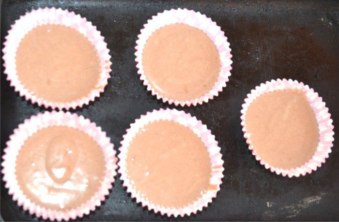 Капкейки «Розовое счастье» 