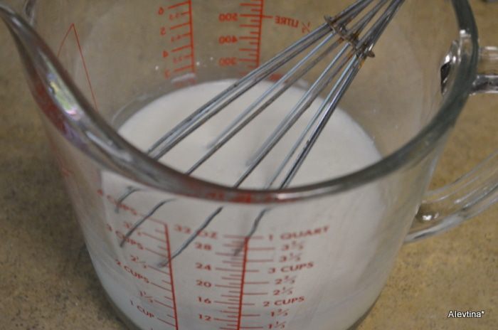 Ежевичный джемовый кекс