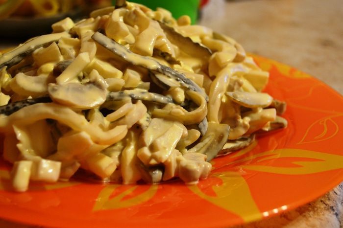 Салат &amp;quot;Кальмаровый&amp;quot;