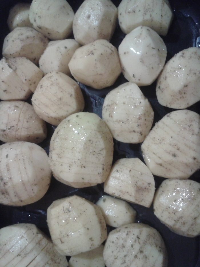 Очень вкусный и ароматный картофель