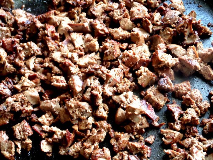 Картофельные зразы с печенью