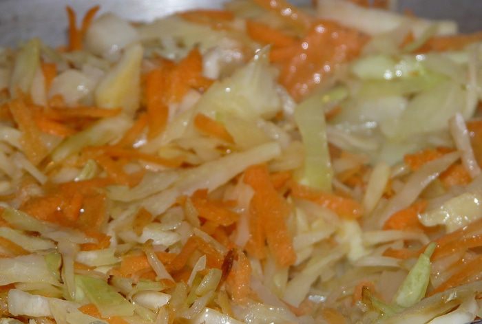 Овощи с рисом и грибами