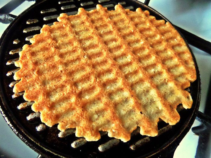 Вафли хрустящие из разных хлопьев