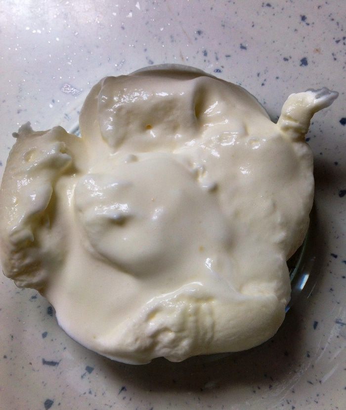 Фруктовое мороженое из йогурта