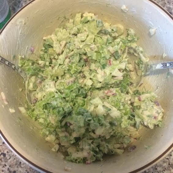 Легкий салат